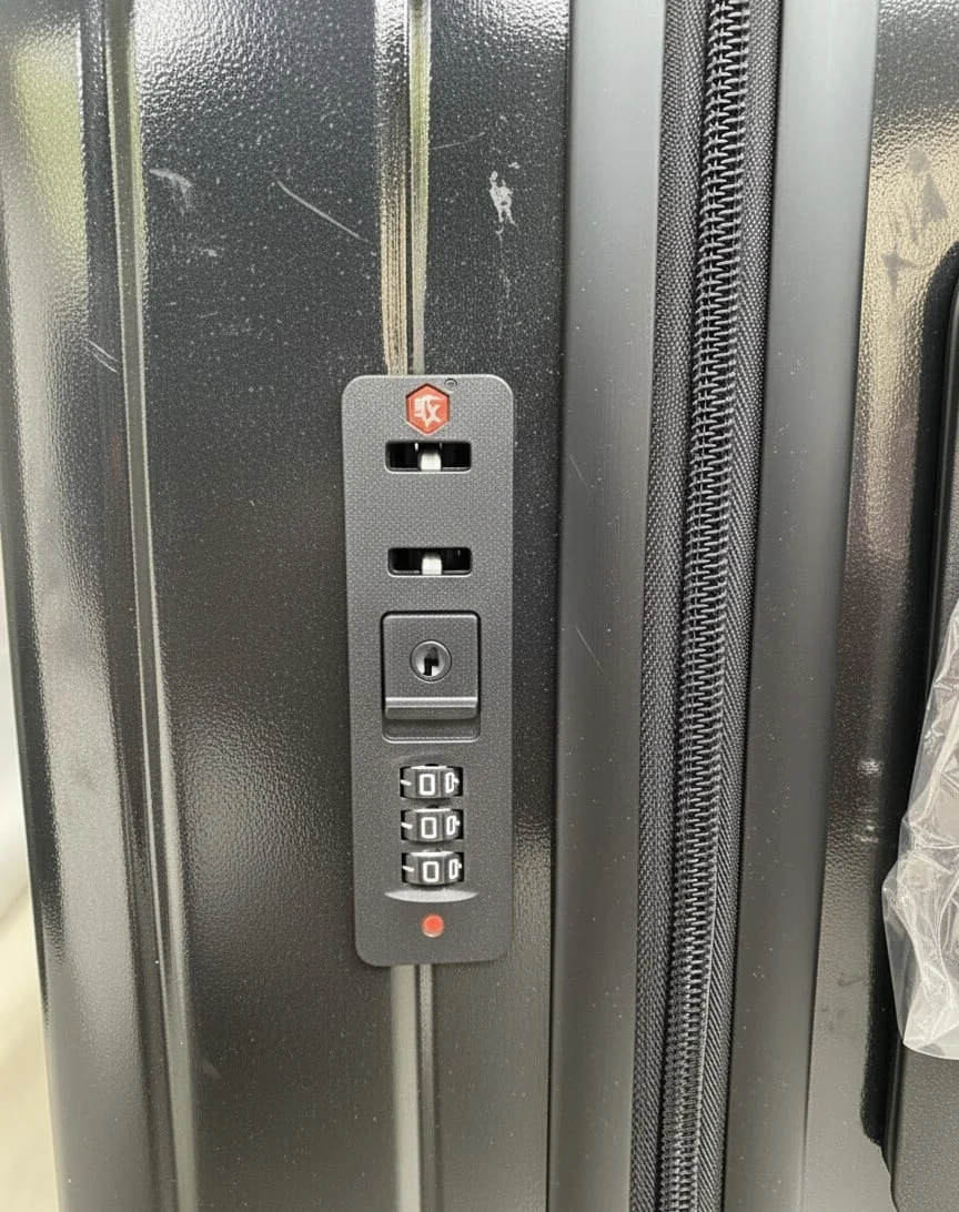 Valise rigide haute de gamme Bras large