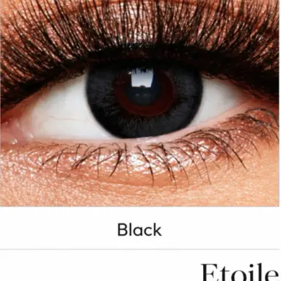 Black lentille