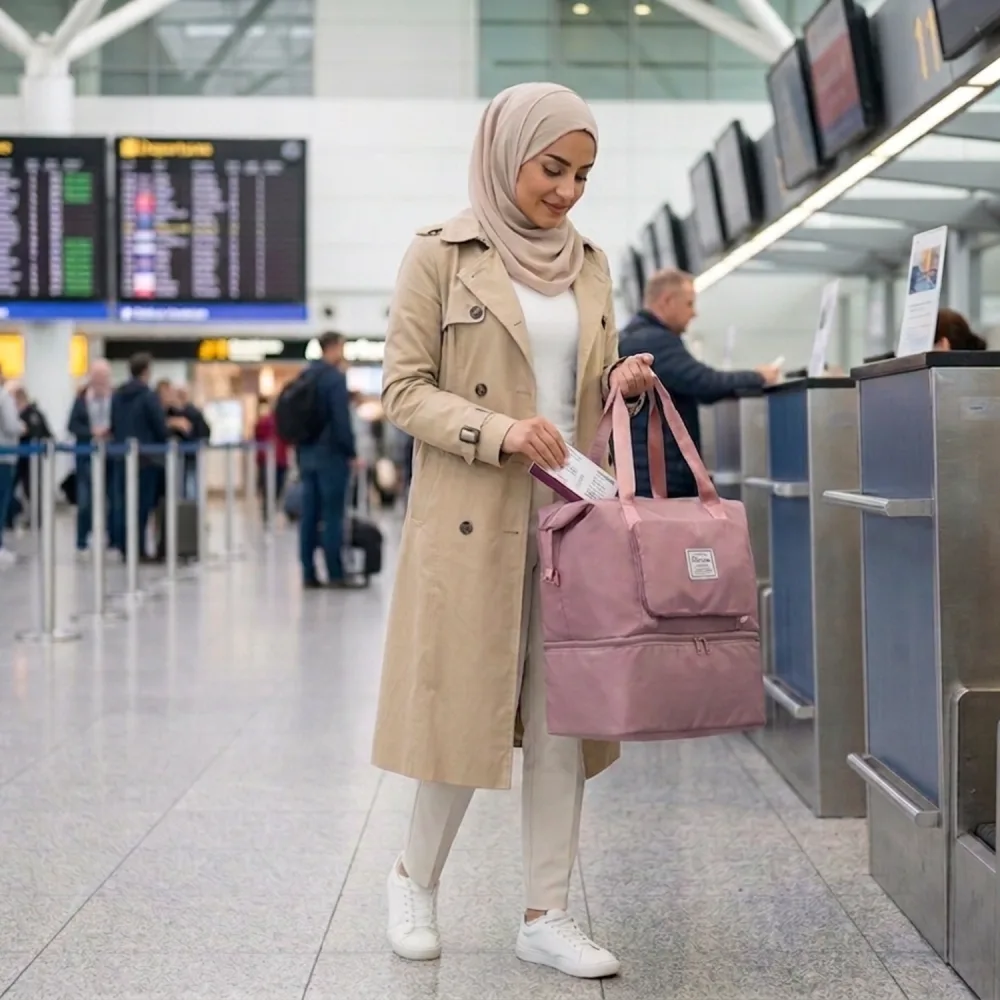 الحقيبة السحرية القابلة للتتمدد والطي (3 في 1) — رفيقة السفر والرحلات
