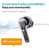 Écouteurs True Wireless TWS Bluetooth Headset, ANC LENOVO LE209.