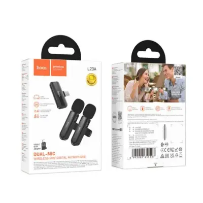 Microphone sans fil L20A HOCO TYPE C / IPHONE