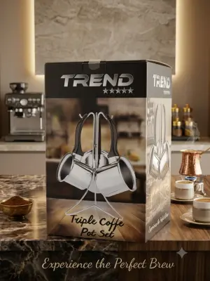 TREND Triple Coffe Pot Set