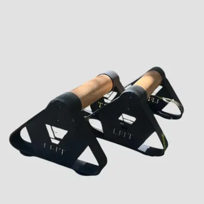 Parallettes Bois acier LFIT PRO