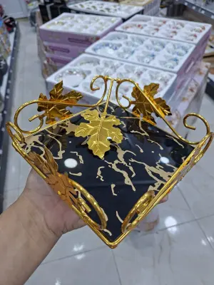 Porte Serviette Acier Doré