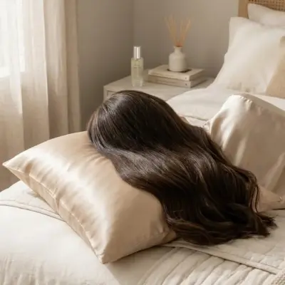 silk pillow case