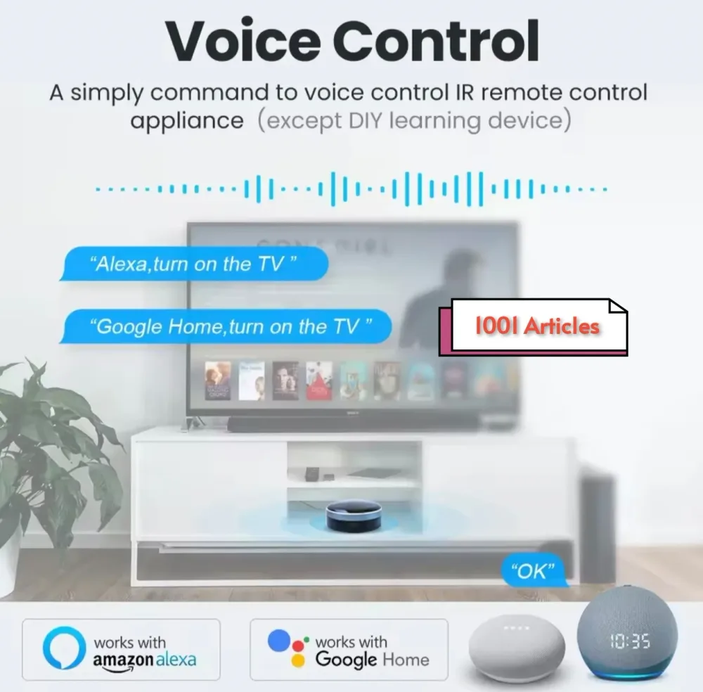 Tuya IR + RF Smart télécommande Universelle - Siri - Alexa et Google Home
