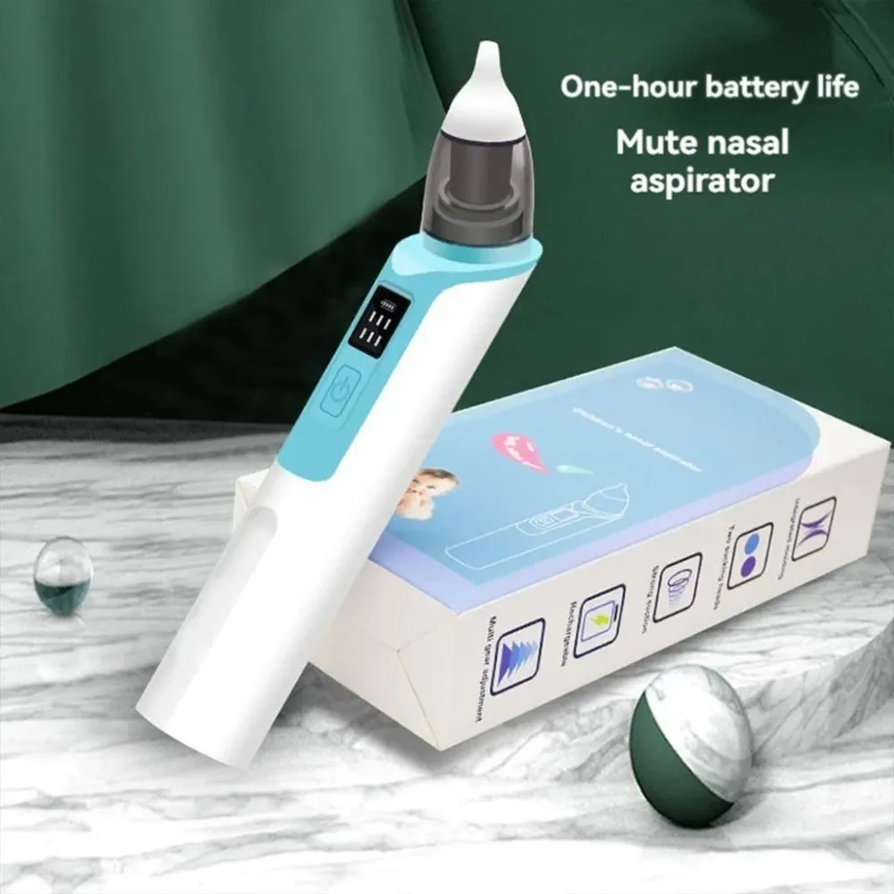 Aspirateur Nasal Électrique pour Bébé Adapté aux Nourrissons et Nouveau-nés – جهاز شفط للرضع