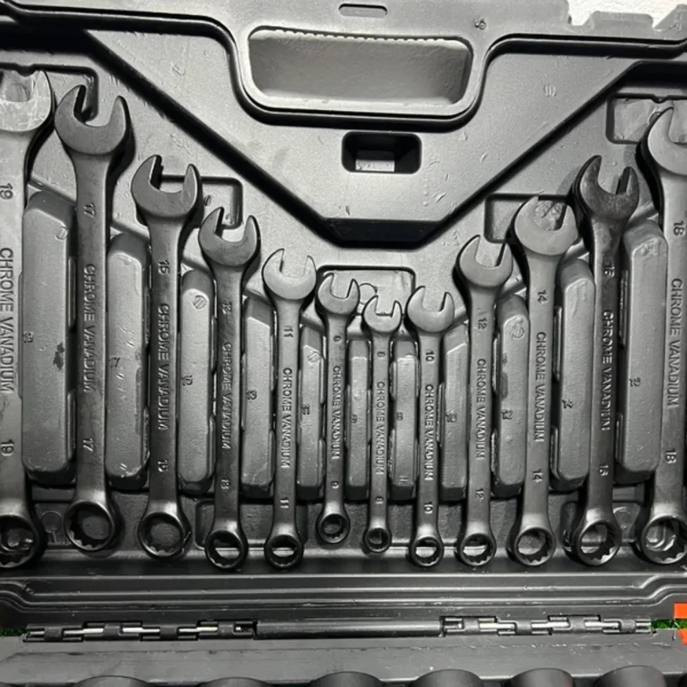 🔧 طقم كاسات ومفاتيح احترافي 37 قطعة CR-MO — للورشة والسيارة والمنزل