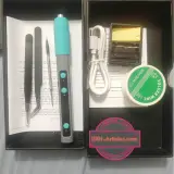 Fer à souder électrique portable, écran LED, Température réglable, USB Type C.