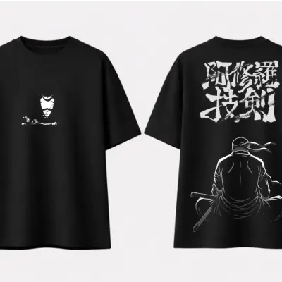 T-shirt Oversize One Piece - Roronoa Zoro