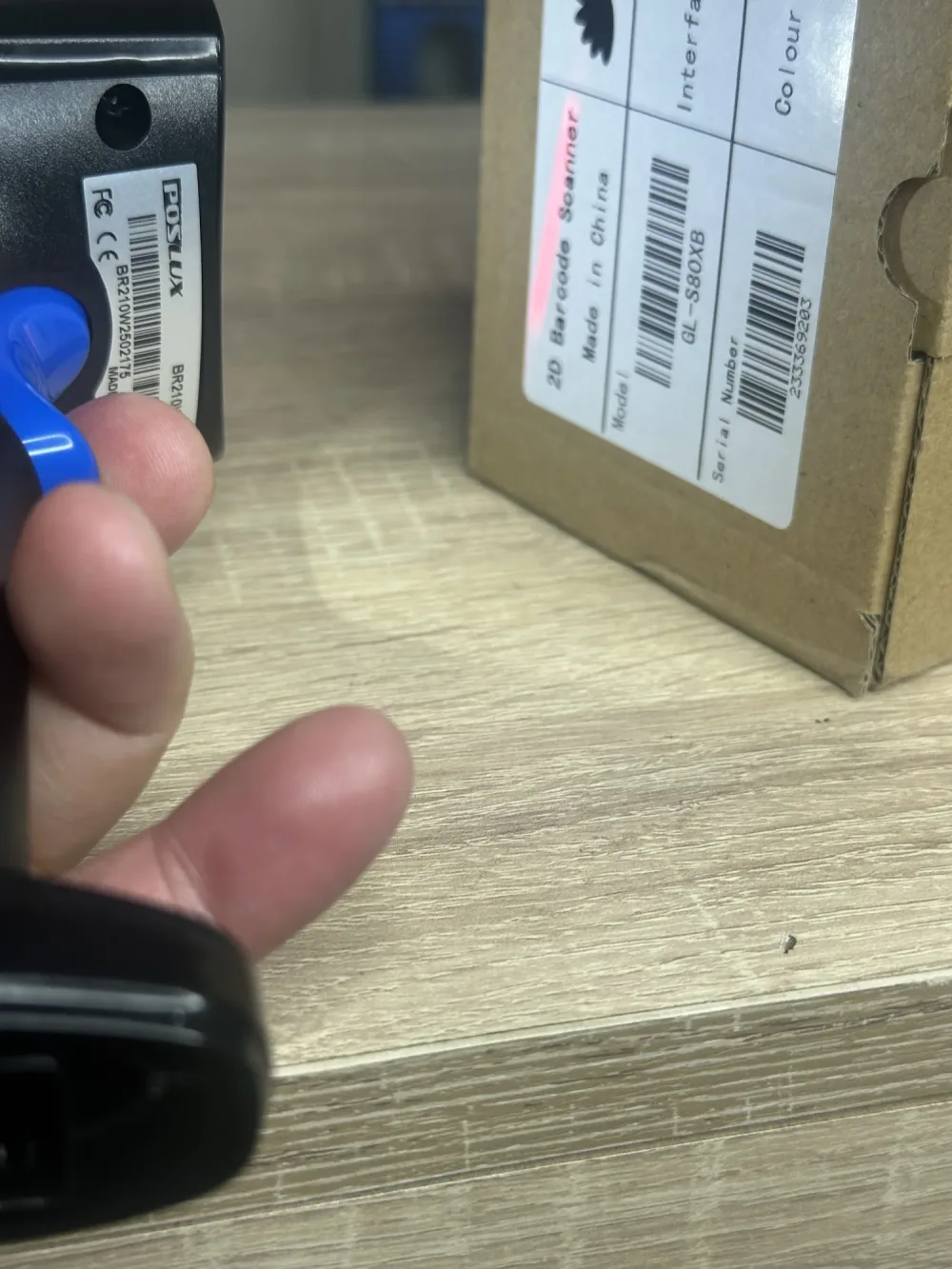قارئ لا سلكي    POSLUX BR210W