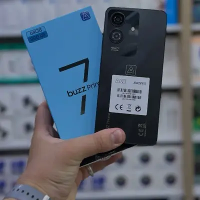 Buzz 7 prime+ [10/128GB] Smartphone