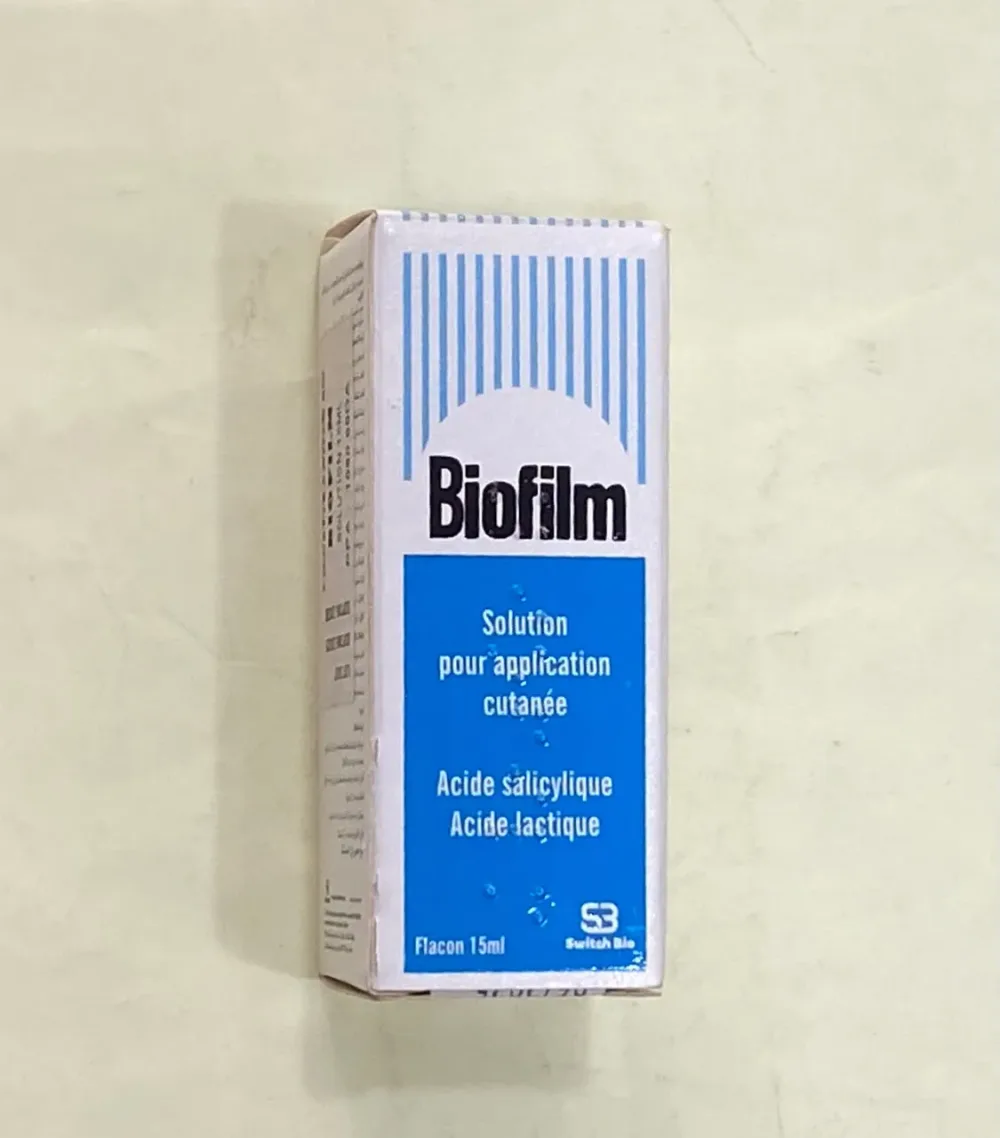 Biofilm solution (traitement local des verrues, des cors, œils-de-perdrix, durillons) -15ml
