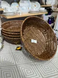Paniers en Rotin Tressé – Lot de Corbeilles Décoratives