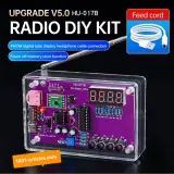 KIT électronique RADIO FM, à monter soi-même - 87-108 MHz, réglable, affichage numérique.