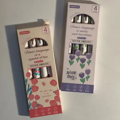 Flower Whispers Gel Pen Collection