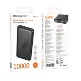 BOROFONE POWER BANK 10000MAH BJ78 CLEVER - 2XUSB - BLACK