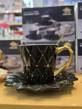 Tasses en Céramique "Simple Fashion" avec Soucoupe – 180ml