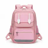 Sac à Dos Scolaire Style Kawaii Grand Volume Tissu Imperméable Rose SACKDS06RS - حقيبة مدرسية بتصميم كاوايي