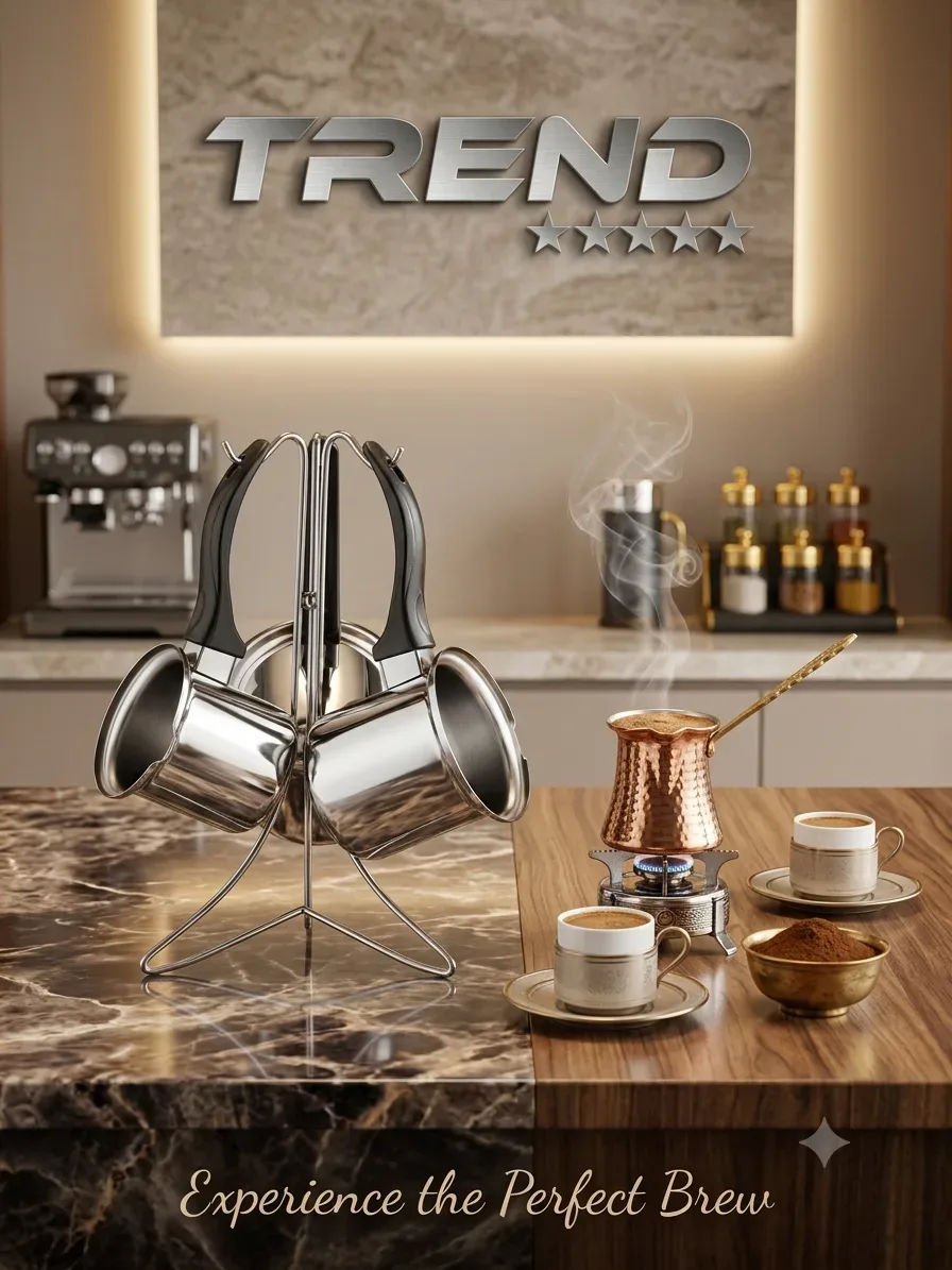 TREND Triple Coffe Pot Set