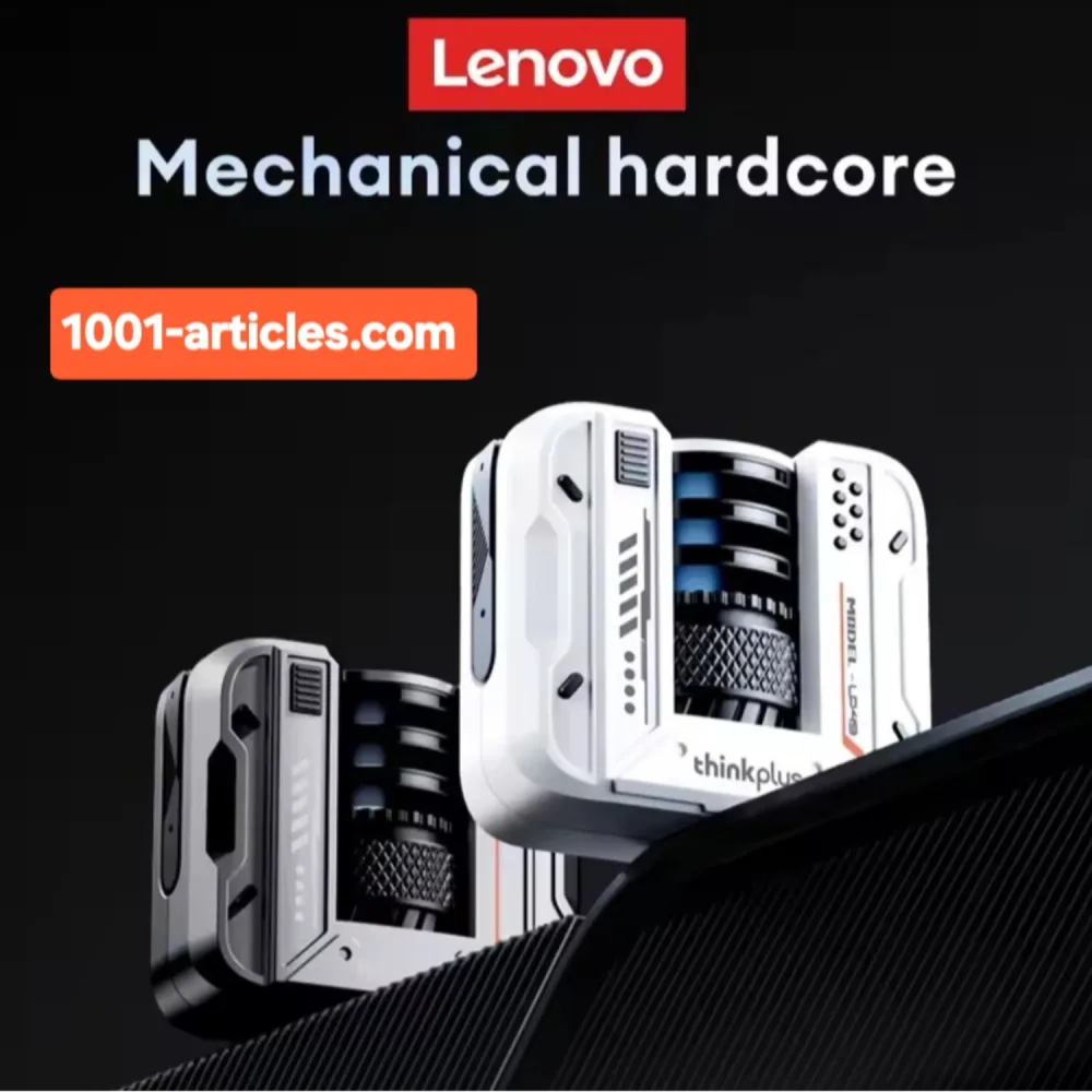 Écouteurs de jeu sans fil LENOVO LP49, True Wireless TWS Bluetooth Headset, ANC.