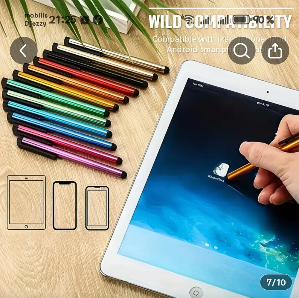 ( 25)  Stylo tablette et smartphon