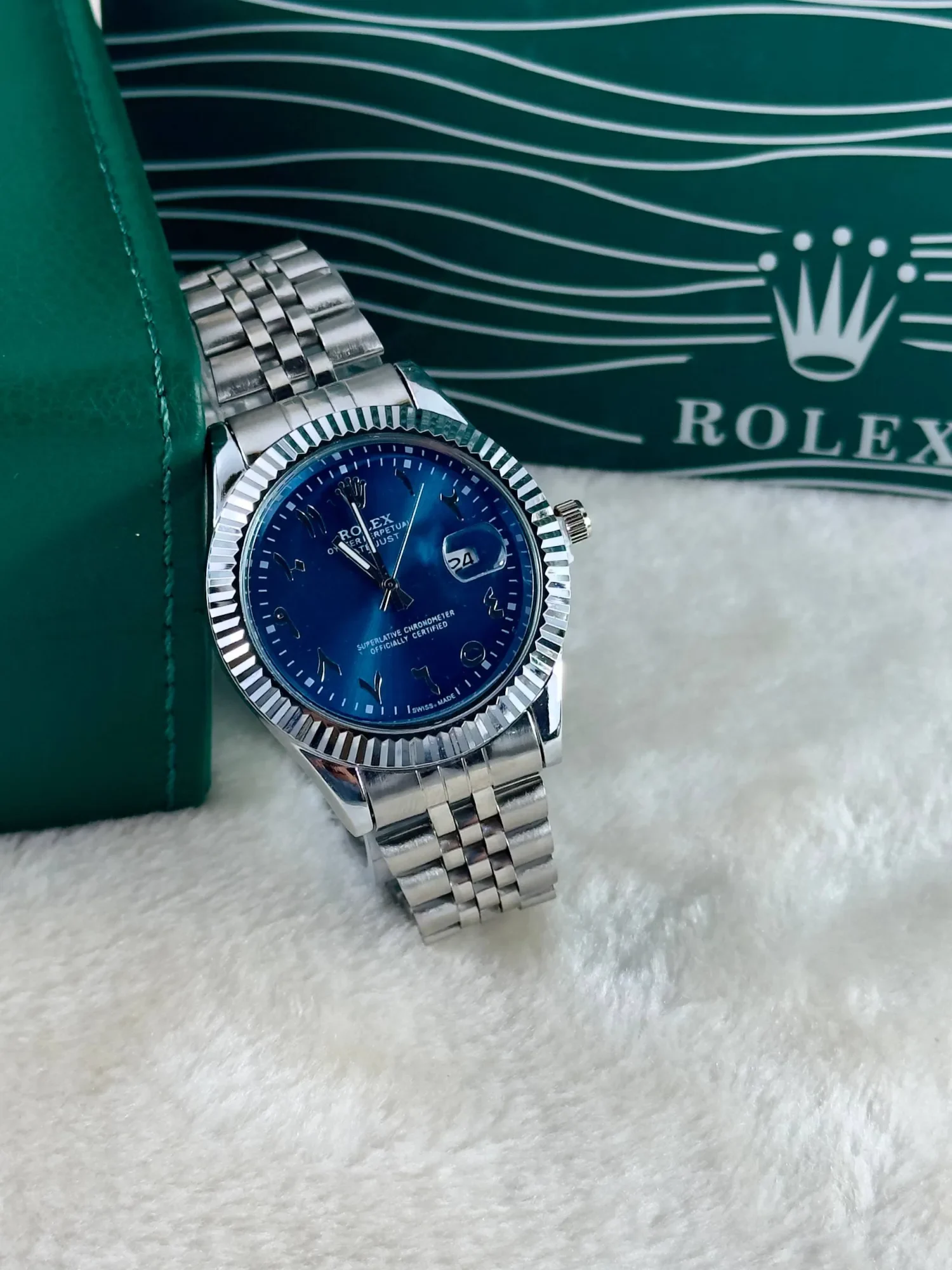 ساعة ROLEX رجالية