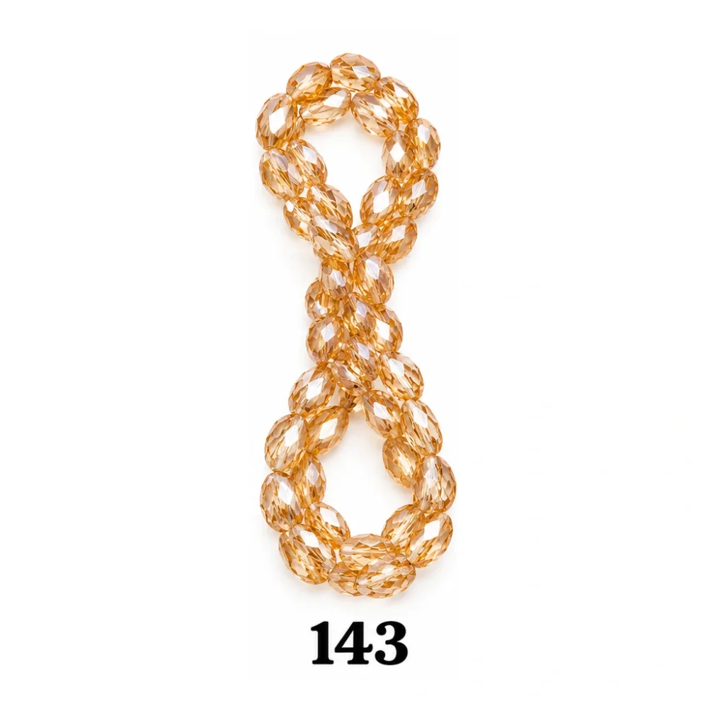 Cristal Goute 8*11 Qty:10 fil