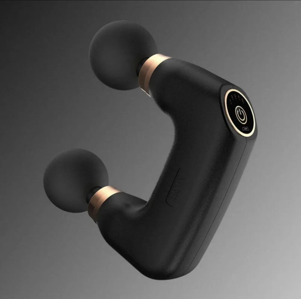 Pistolet de Massage Électrique Double Tête FL-818 - جهاز تدليك ومساج كهربائي مزدوج الرأس
