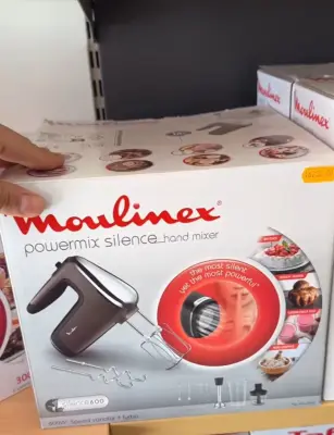 Moulinex Powermix Silence 600W – Batteur Multifonction 5-en-1
