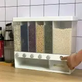 Distributeur et organisateur de nourriture sèche mural - صندوق تخزين مثبت على الحائط وموزع طعام