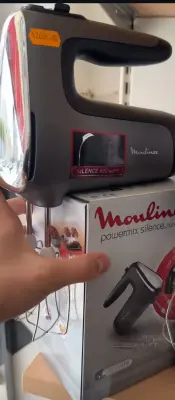 Moulinex Powermix Silence – Batteur à Main 600W, Ultra Silencieux